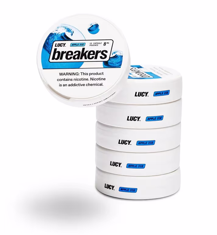 Lucy Breakers 8mg Apple Ice - 1200