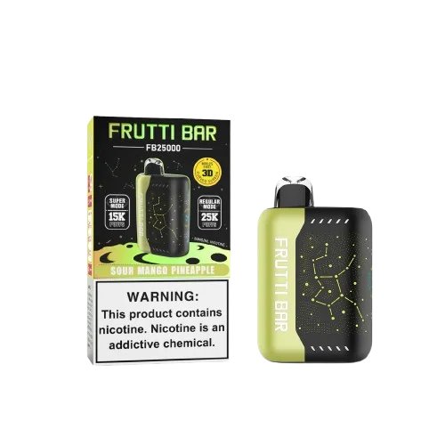 Frutti Bar 25K 5% Sour Mango Pineapple - 1828
