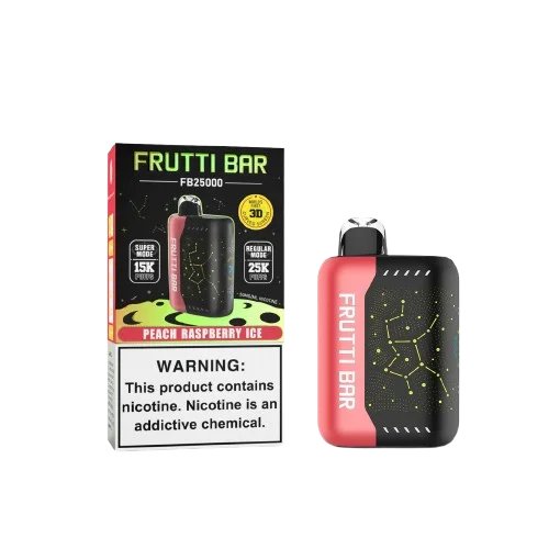 Frutti Bar 25K 5% Peach Raspberry Ice - 2202