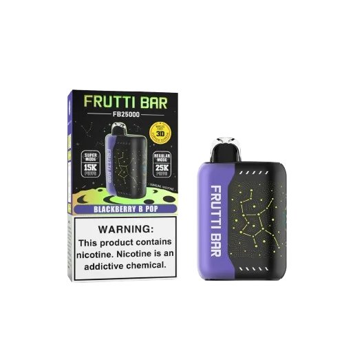 Frutti Bar 25K 5% Blackberry B Pop - 566