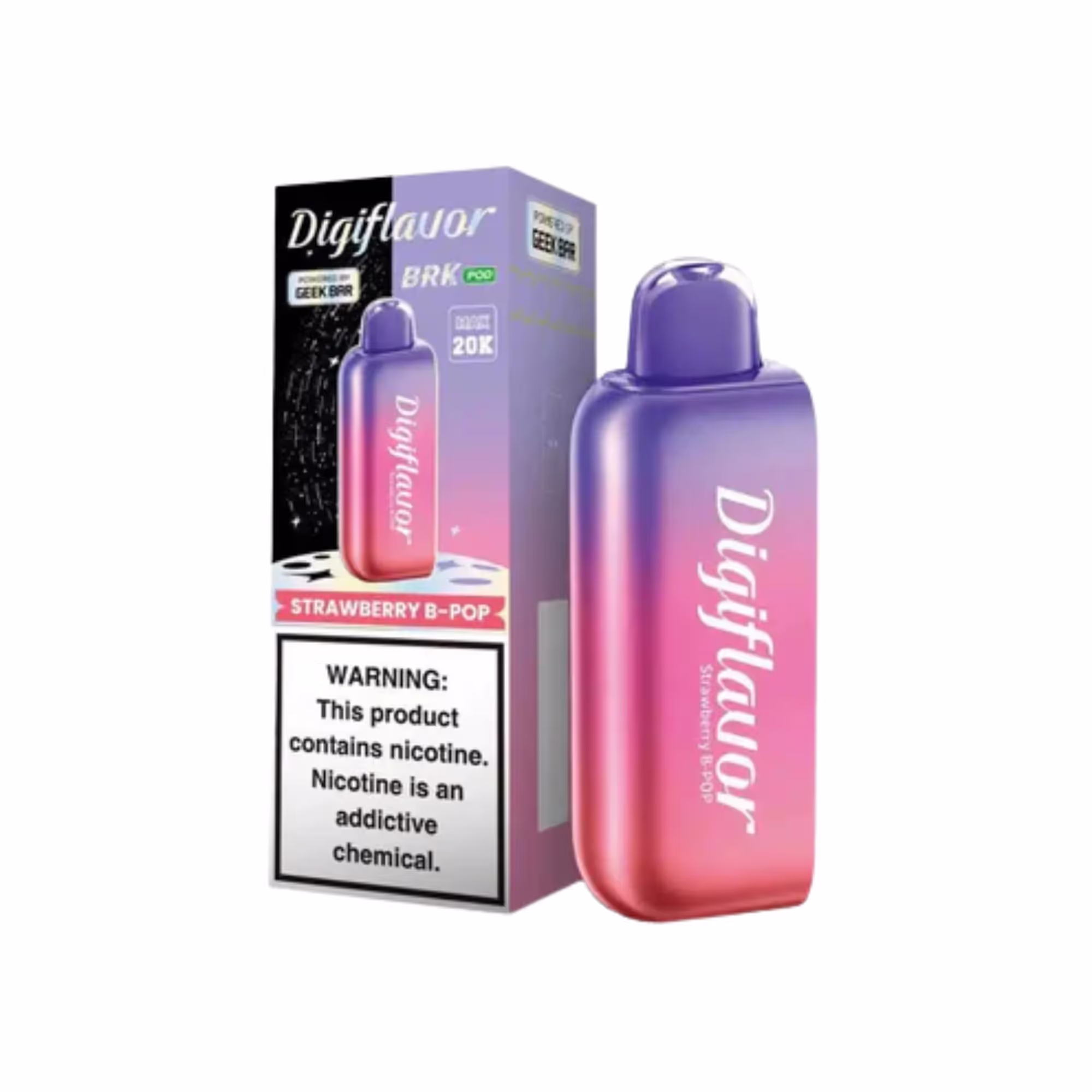 Digiflavor BRK Pod - Strawberry B-Pop - 2035