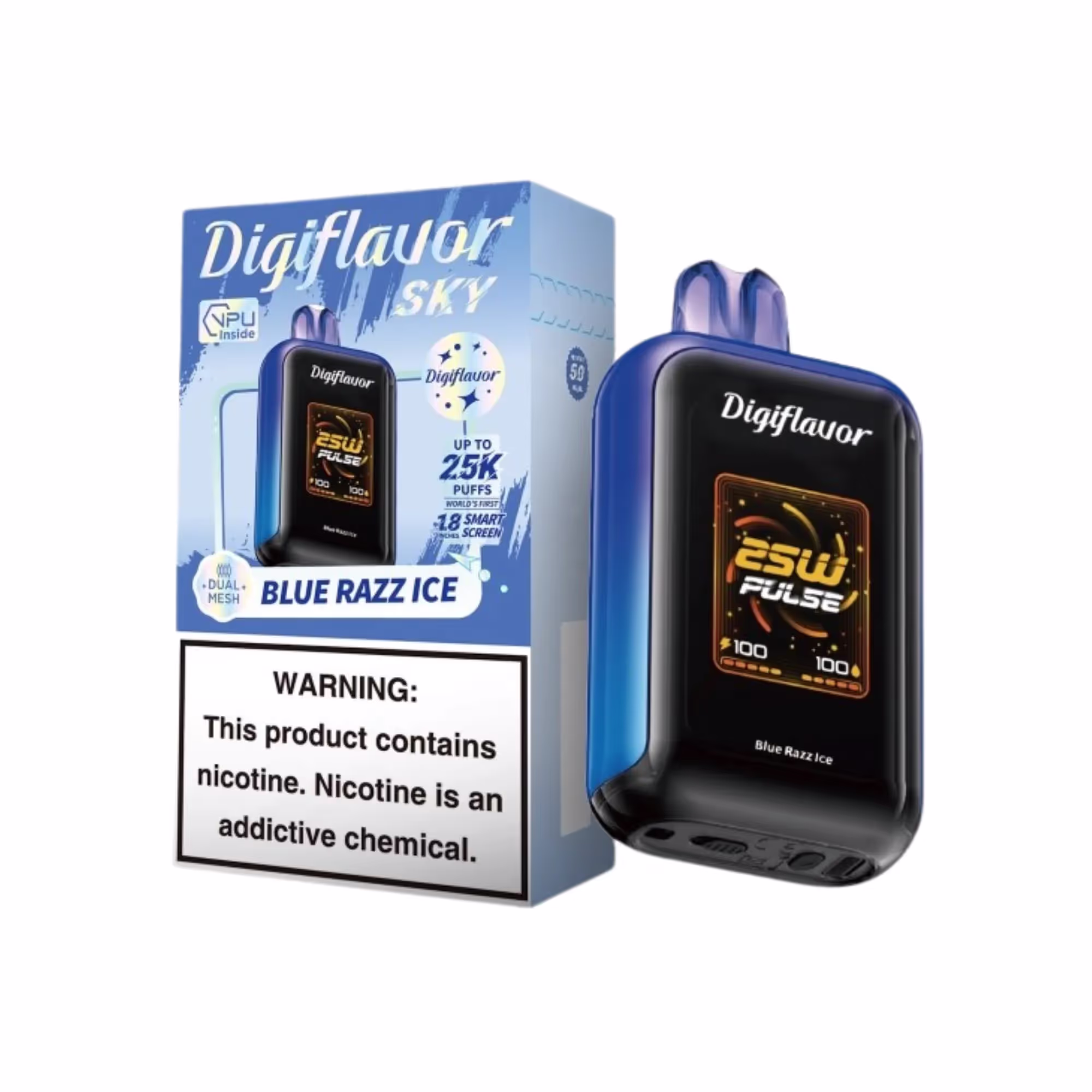Digiflavor Sky 25K Blue Razz Ice - 91