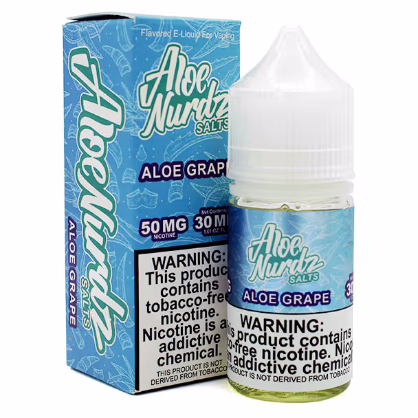 Cloud Nurdz Salt Nic 50mg - Aloe Grape - 723
