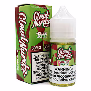Cloud Nurdz Salt Nic 50mg - Cherry Apple - 717