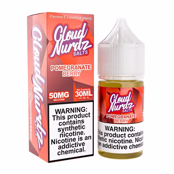 Cloud Nurdz Salt Nic 50mg - Pomegranate Berry - 703