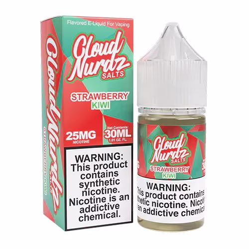 Cloud Nurdz Salt Nic 50mg - Strawberry Kiwi - 700
