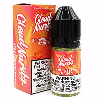 Cloud Nurdz Salt Nic 50mg - Strawberry Mango - 699