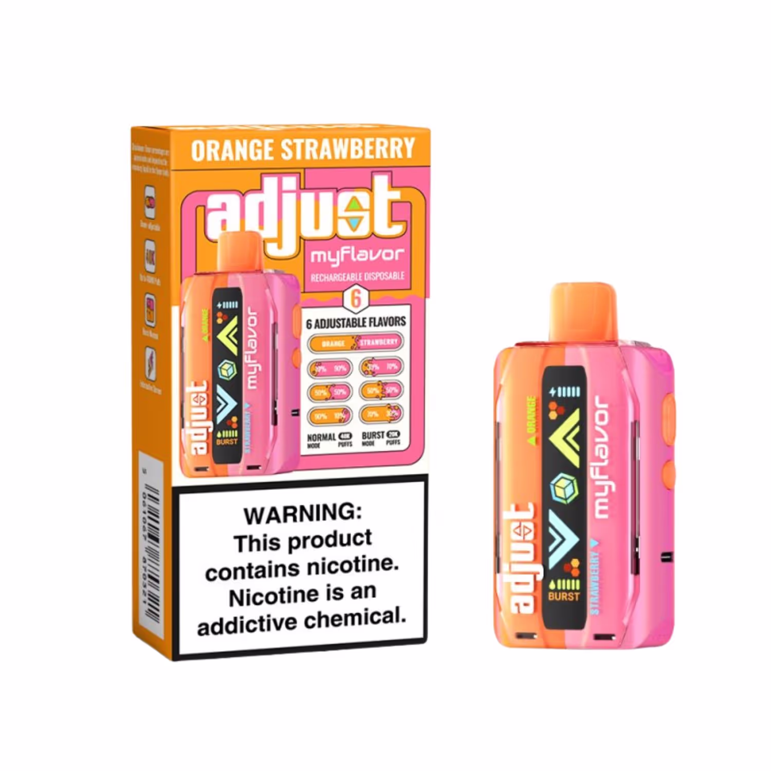 Adjust MyFlavor 40K 5% Orange Strawberry - 1939