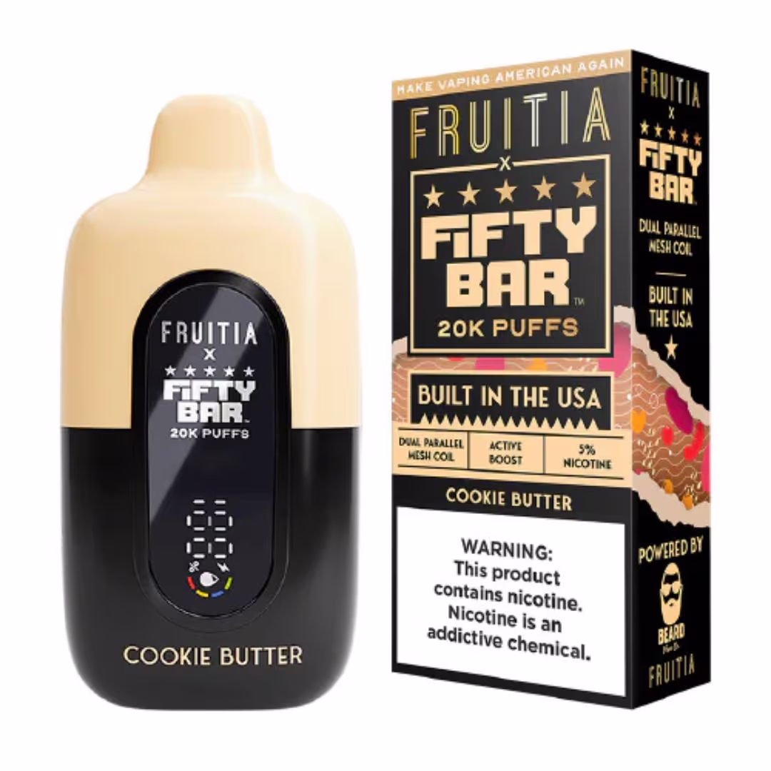 Fifty Bar 20K 5% Cookie Butter - 2575