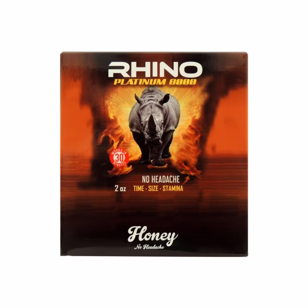 Rhino Platinum 8000 Honey 12CT - 2011