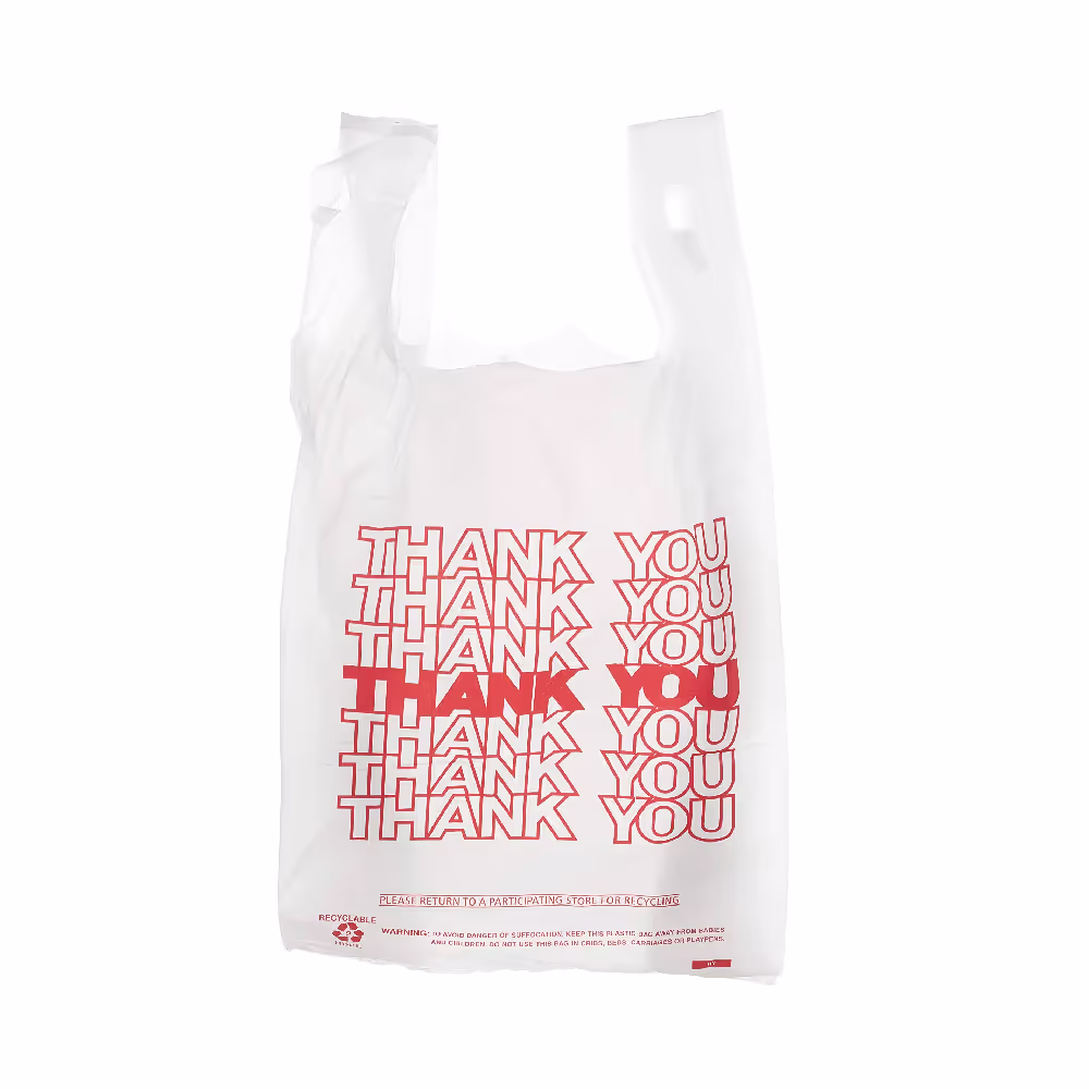 Thank You Bags (White) 700CT - 4863
