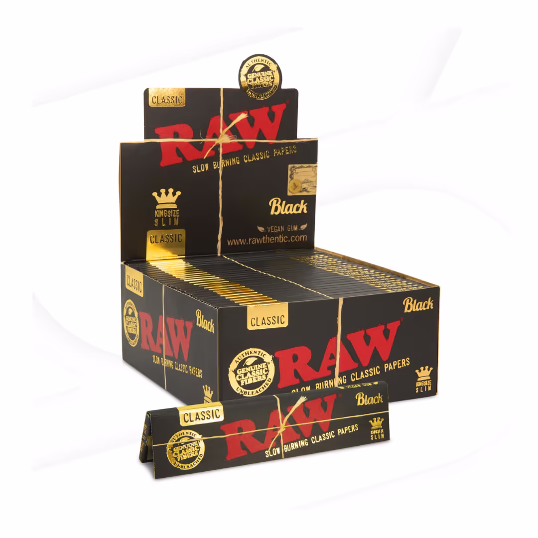 RAW Black King Size Slim 50CT - 884