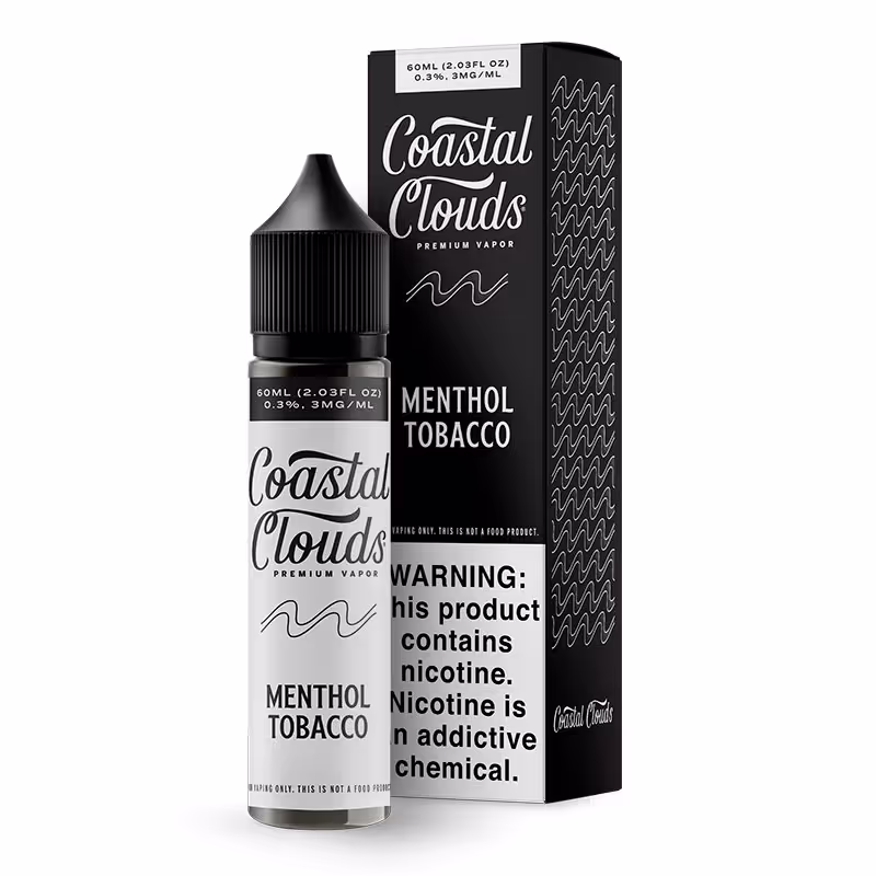 Coastal Clouds Menthol Tobacco 3mg - 1657