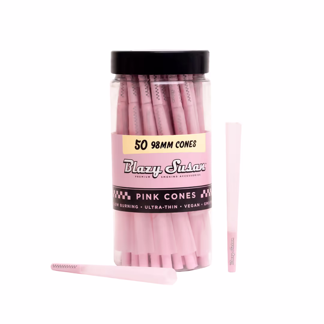 Blazy Susan Purple 98MM Cones 50CT - 775