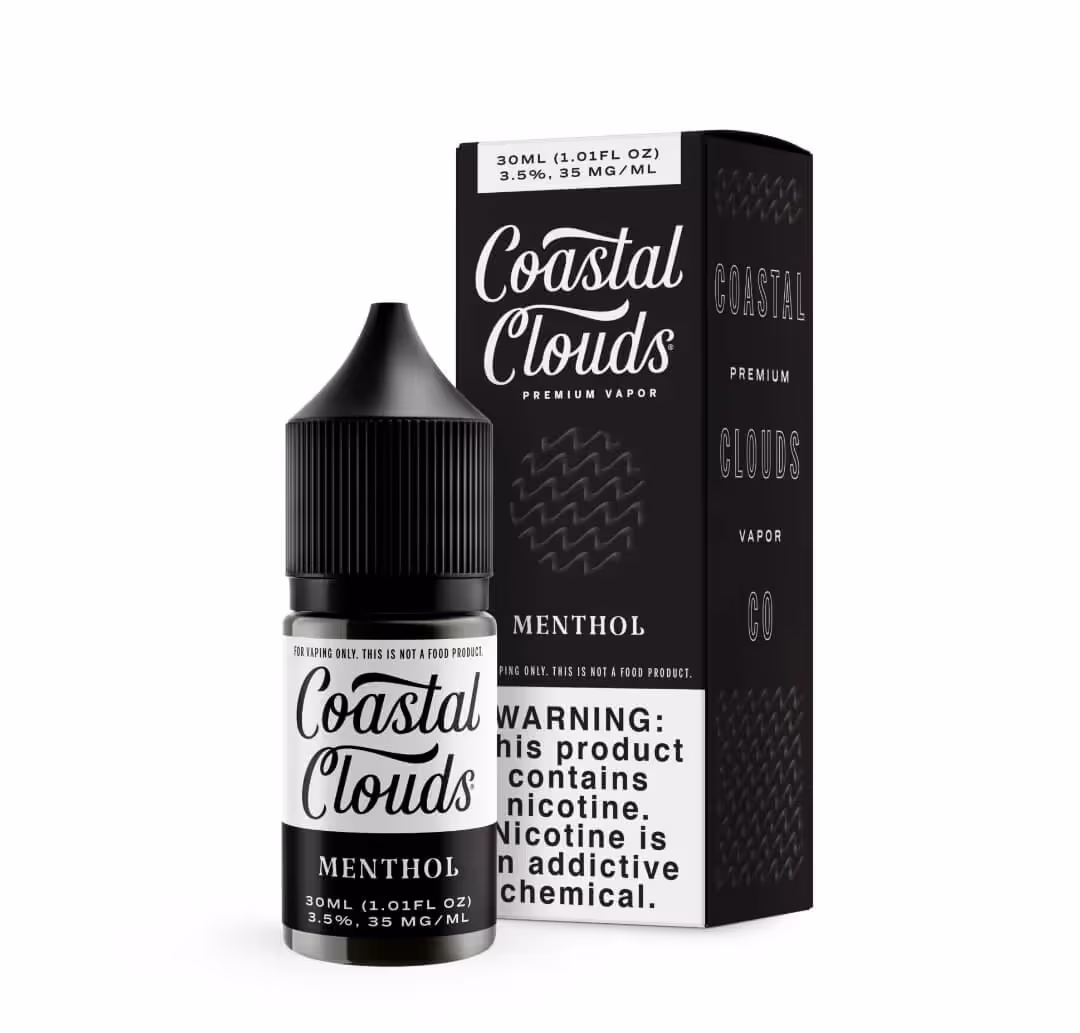 Coastal Clouds Menthol Salt Nic - 35mg - 5036