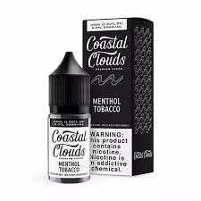 Coastal Clouds Salt Nic 50mg - Menthol Tobacco - 591