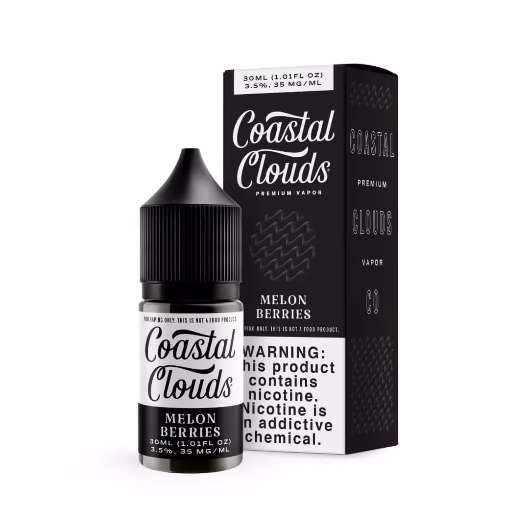 Coastal Clouds Salt Nic 50mg - Melon Berries - 589