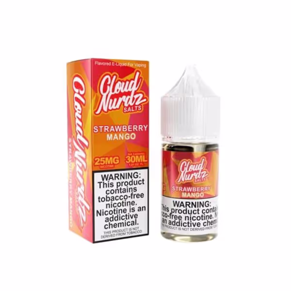 Cloud Nurdz Salt Nic 25mg - Strawberry Mango - 656