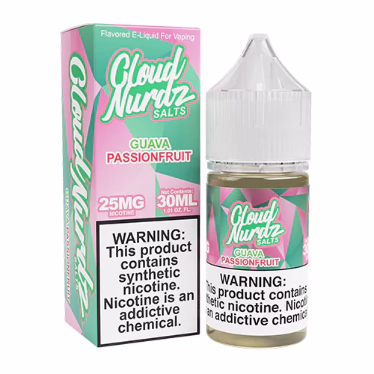 Cloud Nurdz Salt Nic 25mg - Guava Passionfruit - 2287