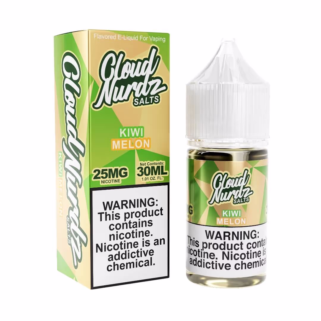 Cloud Nurdz Salt Nic 25mg - Kiwi Melon - 667