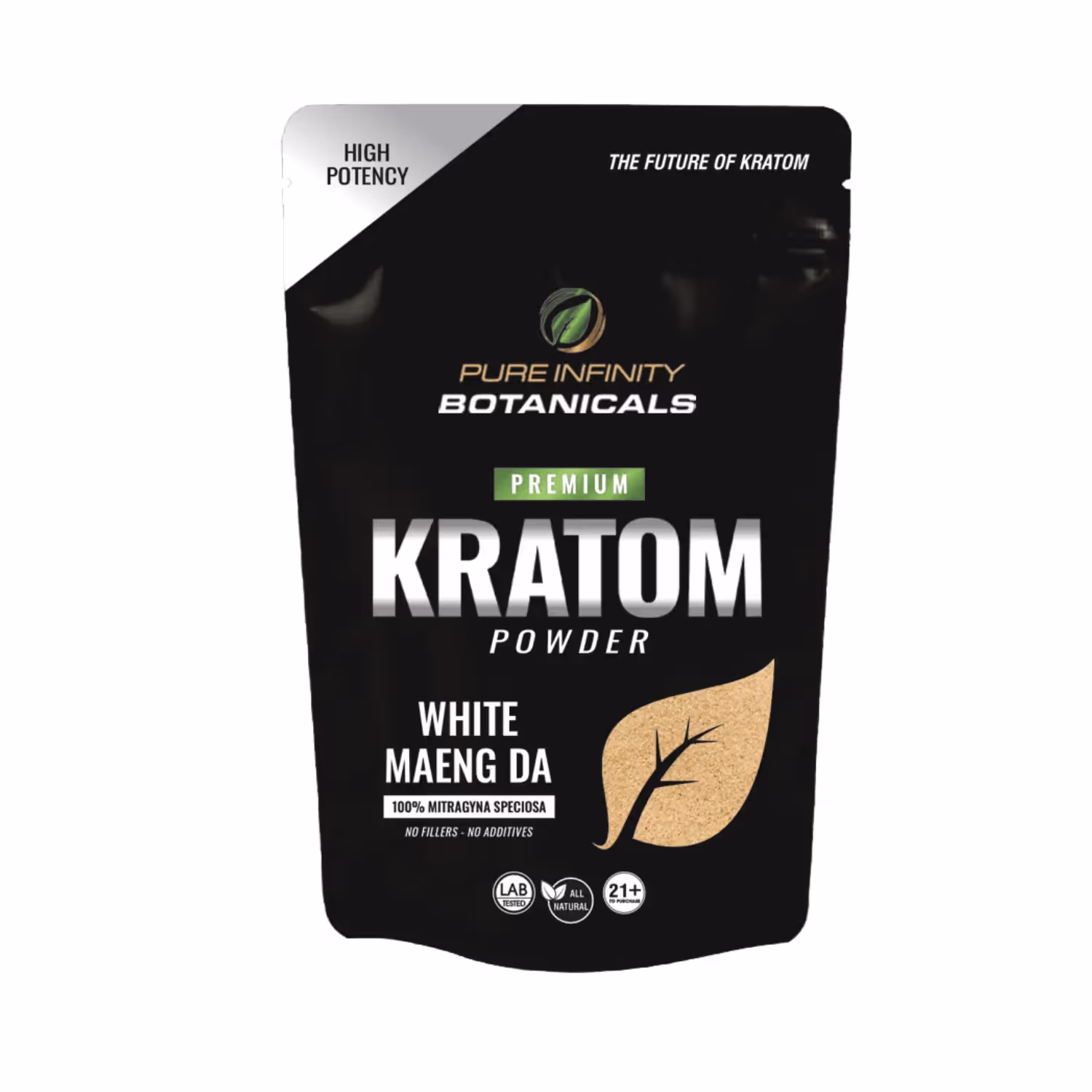 Pure Infinity Botanicals Powder White Maeng Da Kilo - 2958