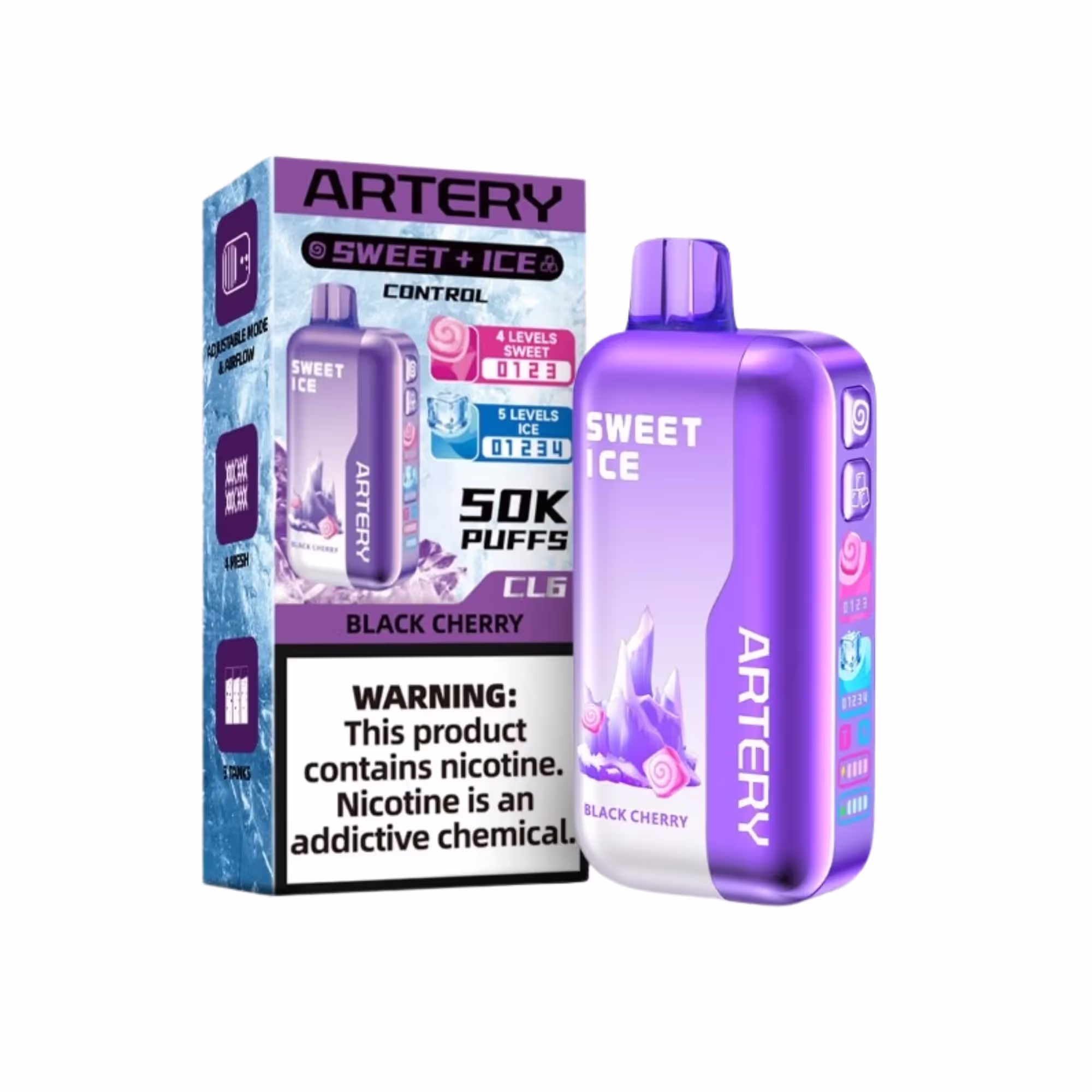 Artery 50k 5% Black Cherry - 4971