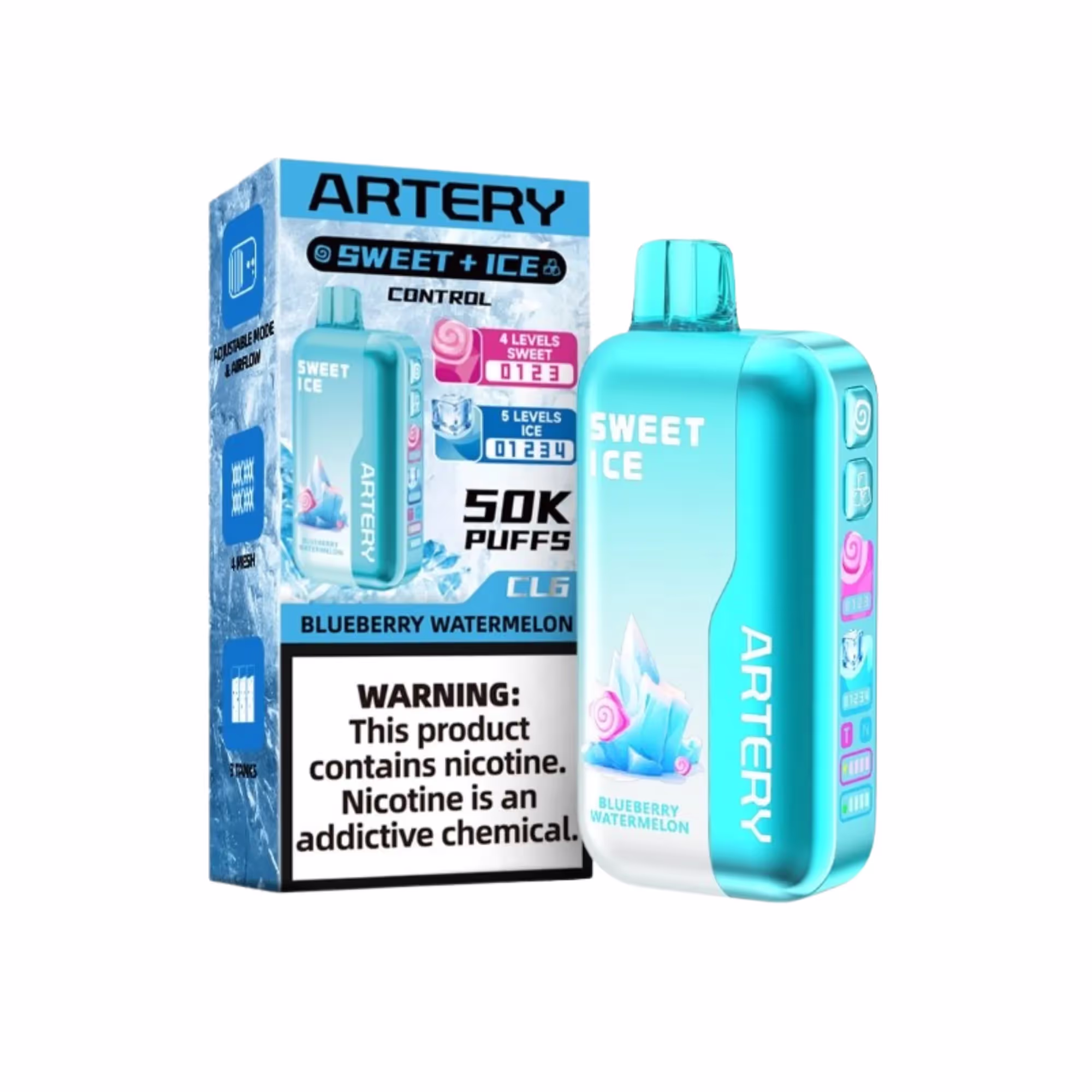 Artery 50k 5% Blueberry Watermelon - 4970