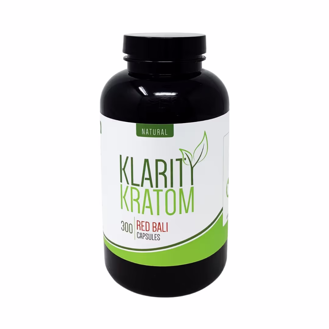 Klarity Kratom Red Bali 300 Caps - 5080
