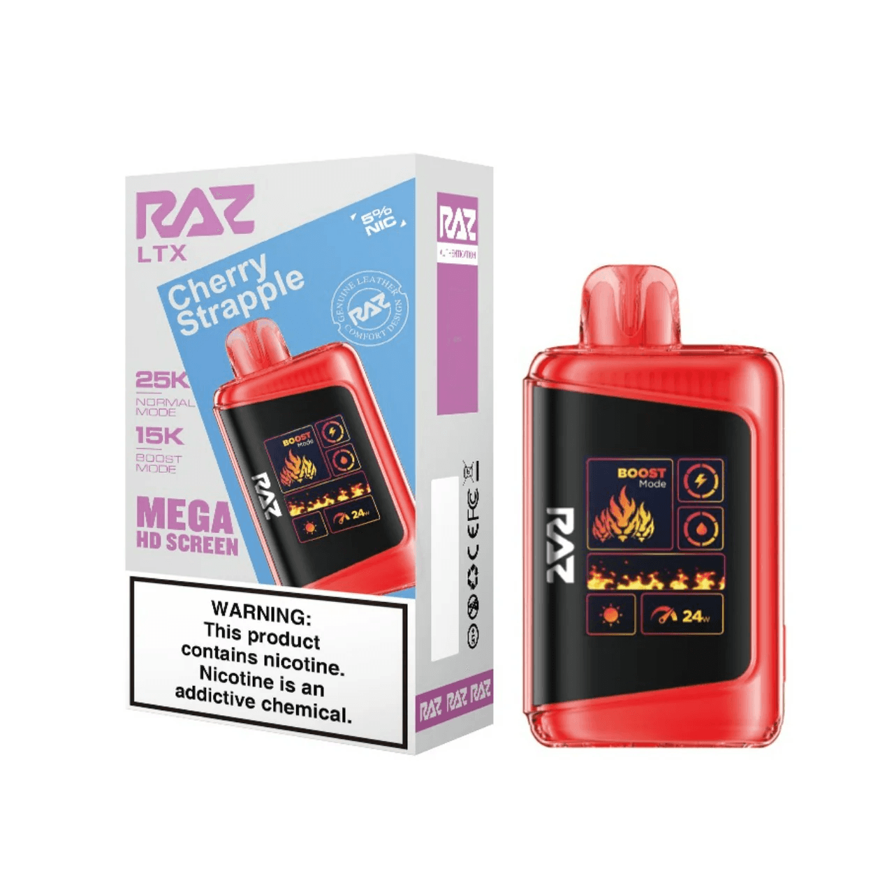 RAZ LTX 25K 5% Cherry Strapple - 2450