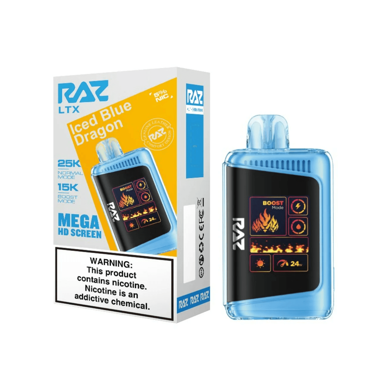 RAZ LTX 25K 5% Iced Blue Dragon - 2535