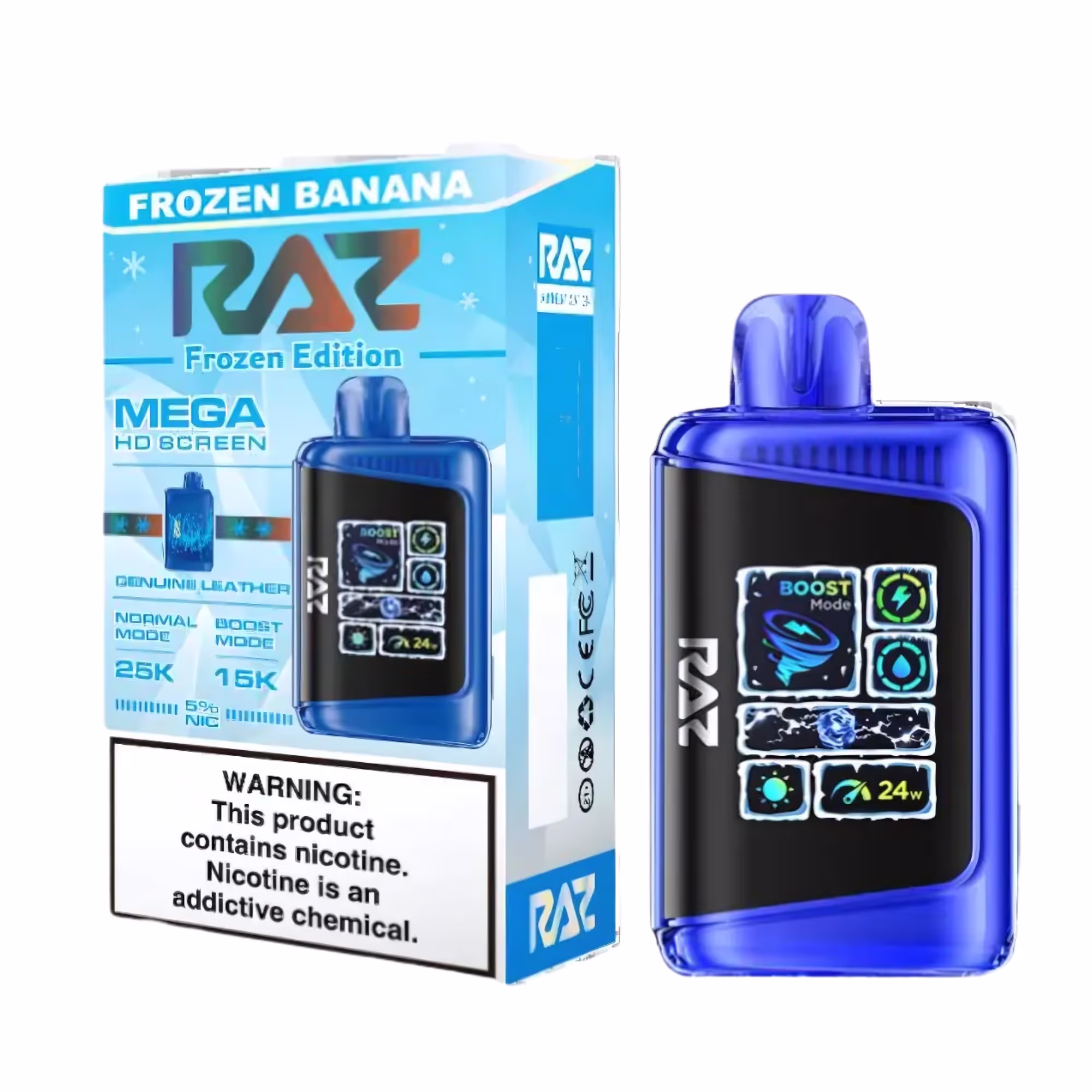 RAZ LTX 25K 5% Frozen Banana - 2522