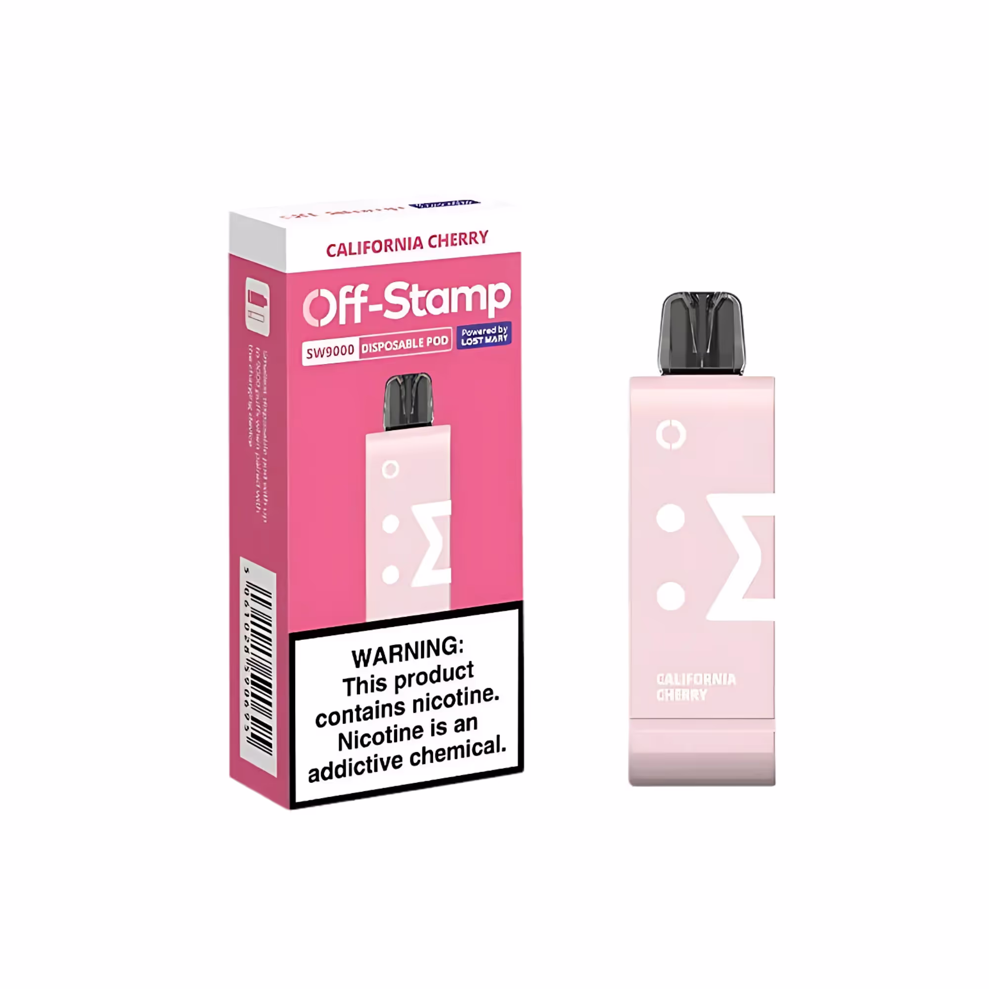 Off-Stamp Pod 9000 California Cherry - 1162