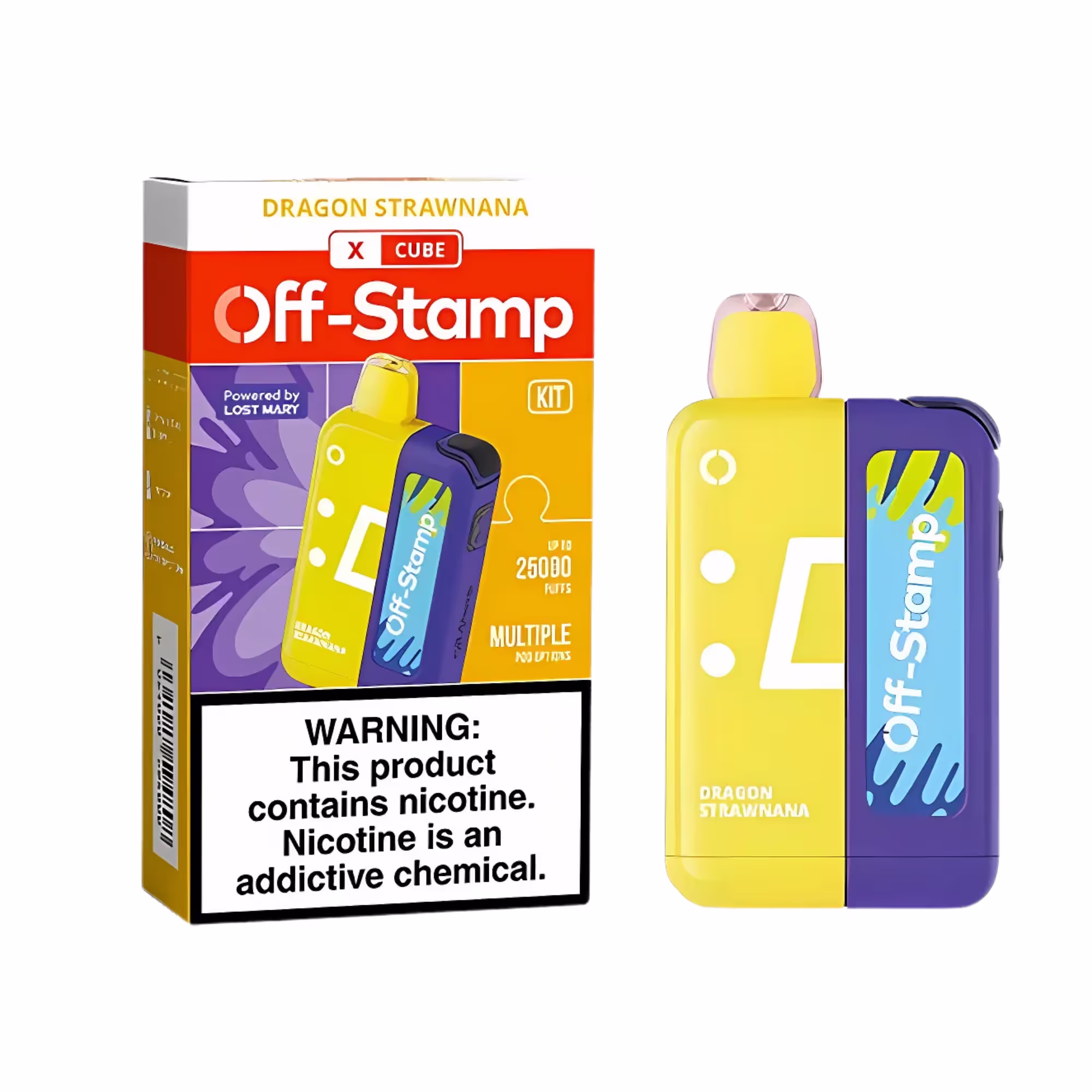 Off Stamp X Cube 25k Dragon Strawnana - 4918