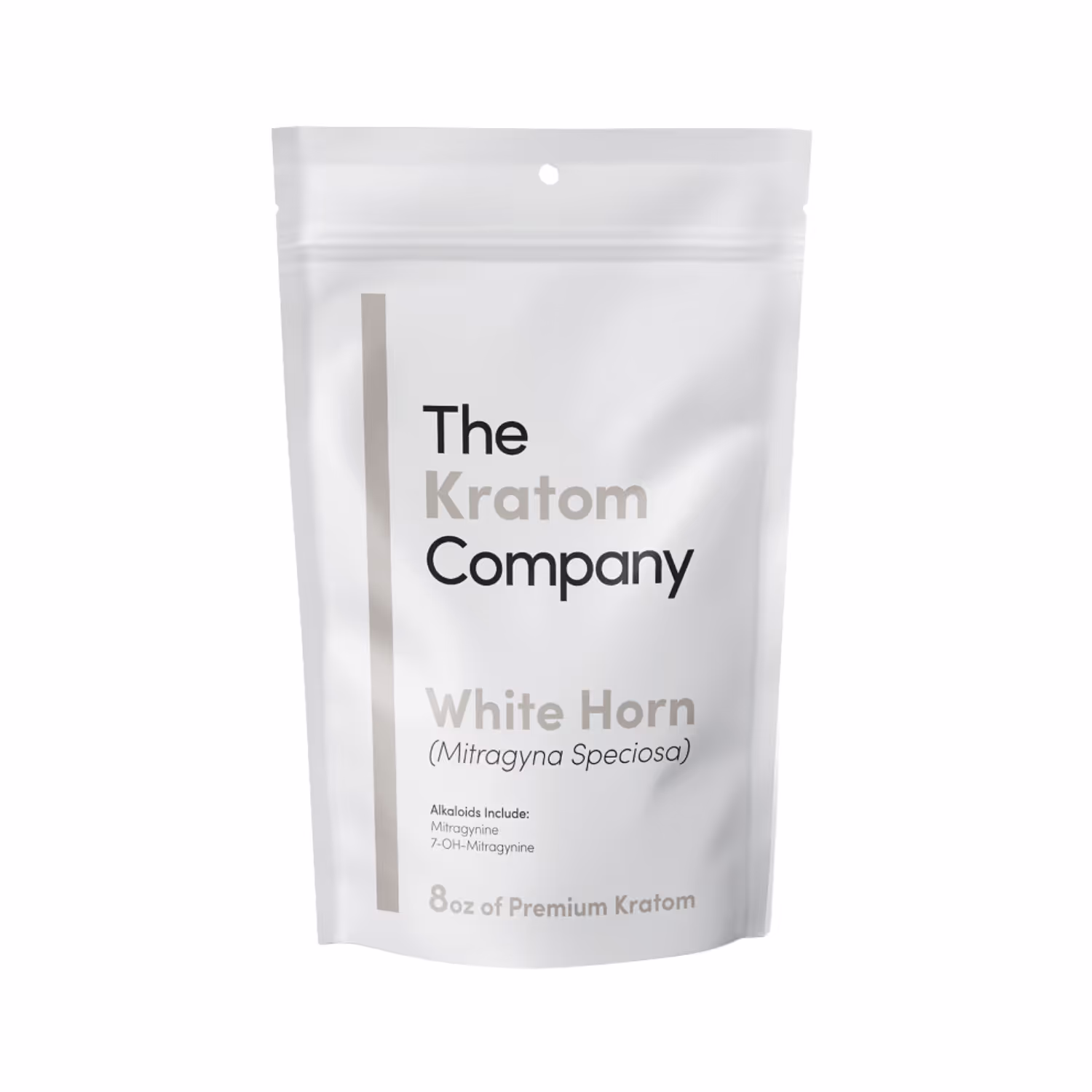 The Kratom Company Powder: 8oz White Horn - 189