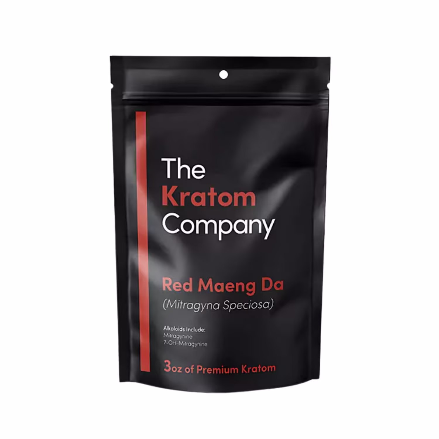 The Kratom Company Powder: 3oz Red Maeng Da - 212