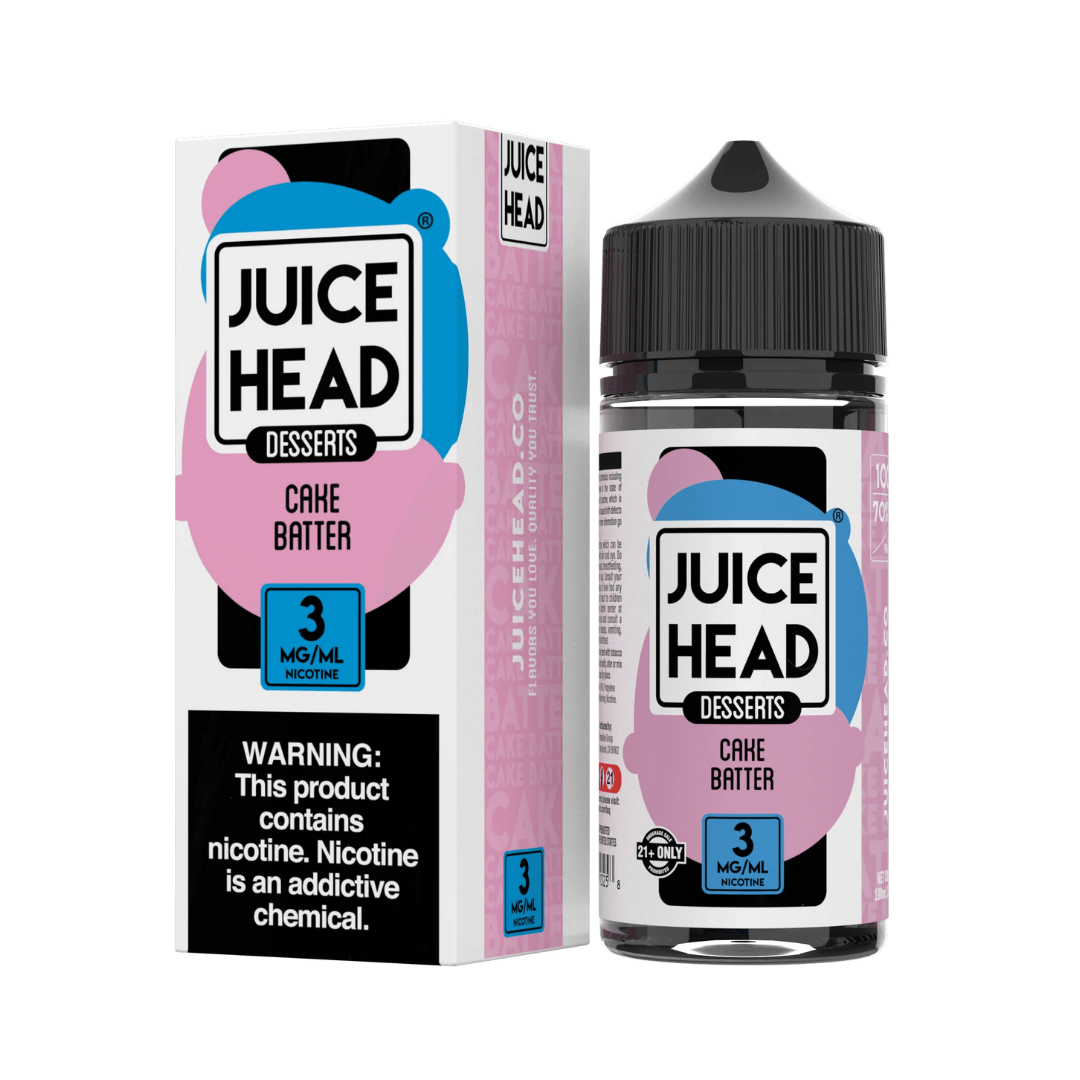 Juice Head 3mg - Cake Batter - 5434