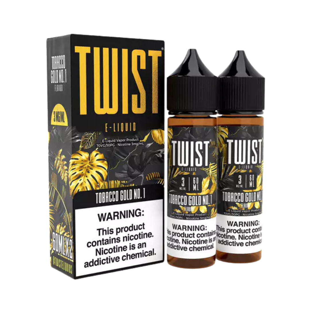 Twist 60ml 3mg 2PK - Tobacco Gold - 5362