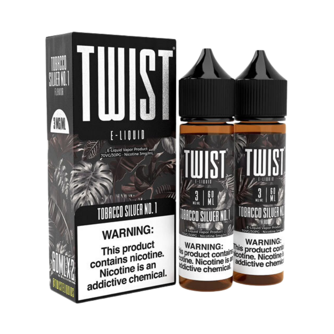 Twist 30ml 50mg 2PK - Tobacco Silver No 1 - 6589