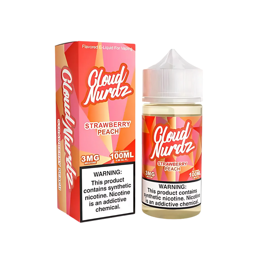 Cloud Nurdz 3mg - Strawberry Peach - 5312