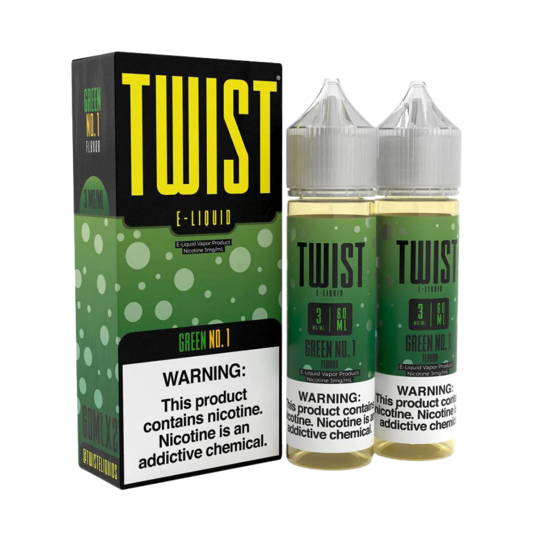Twist 60ml 6mg 2PK - Green No. 1 - 5600