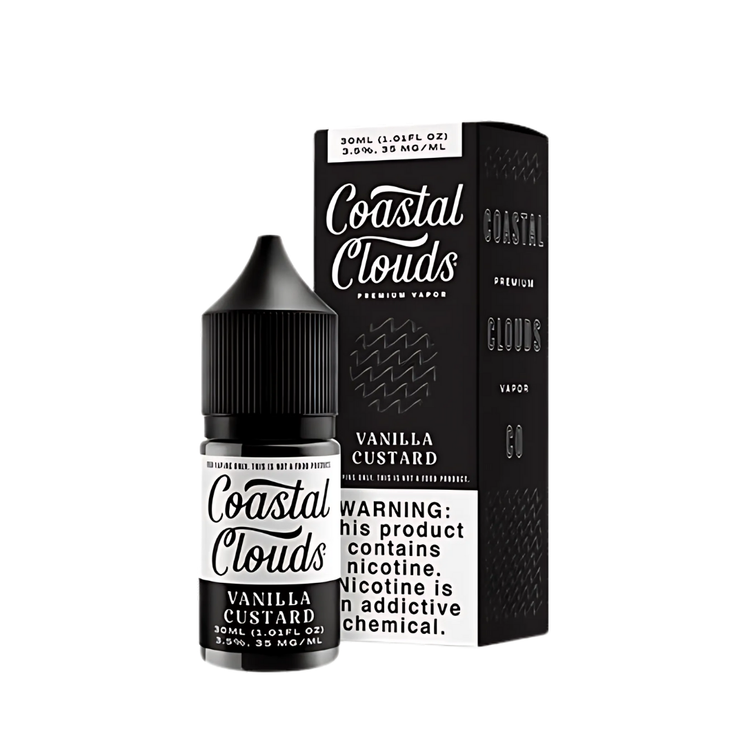 Coastal Clouds Vanilla Custard Salt Nic - 35mg - 5221