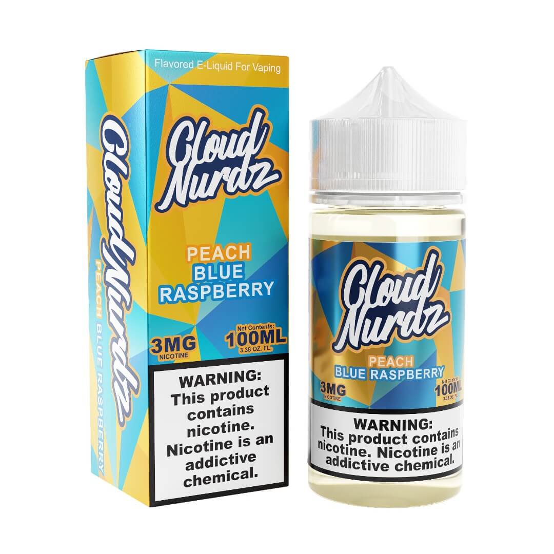 Cloud Nurdz 3mg - Peach Blue Razz - 5276