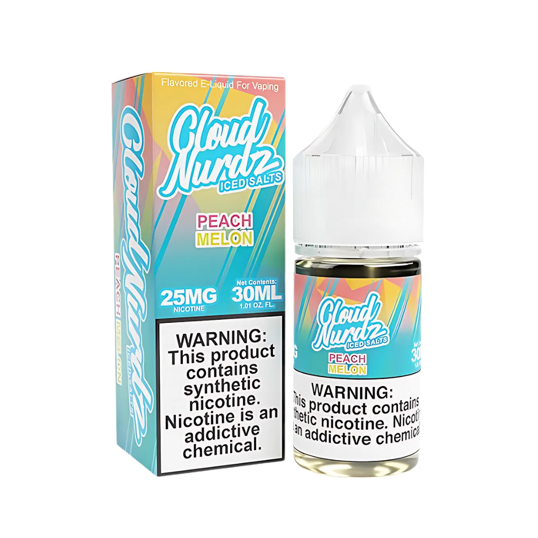 Cloud Nurdz Peach Melon Ice 6mg - 5622