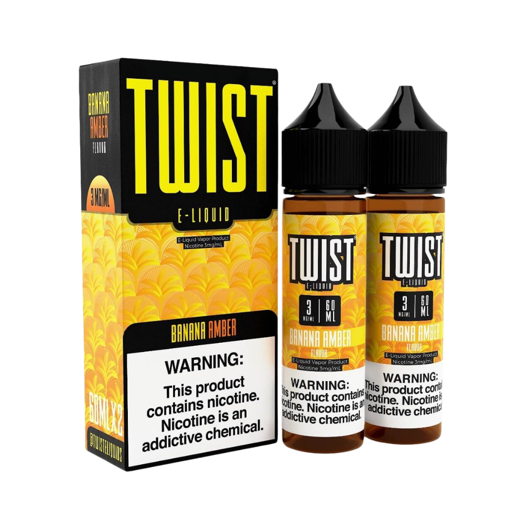 Twist 60ml 6mg 2PK - Banana Amber - 5602