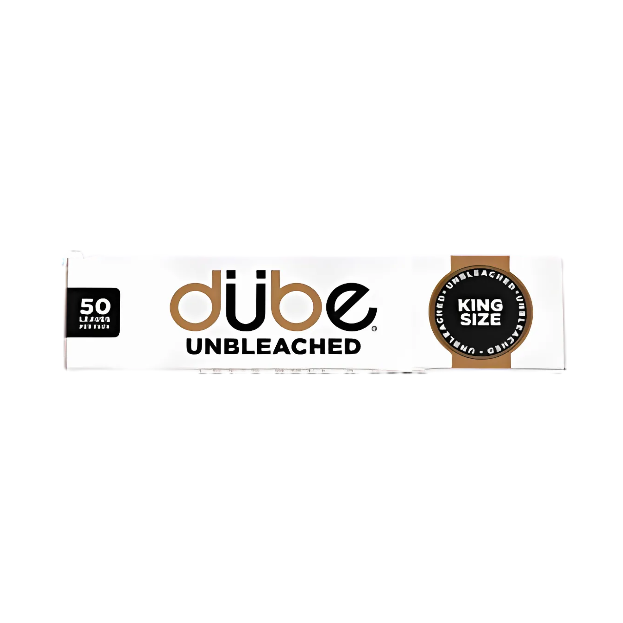 DUBE UNBLEACHED PAPERS KING - 50CT DISPLAY - 5848