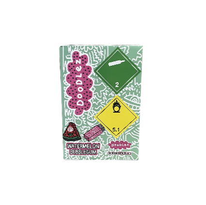Doodlez Watermelon Bubblegum 1L 6CT - 5866