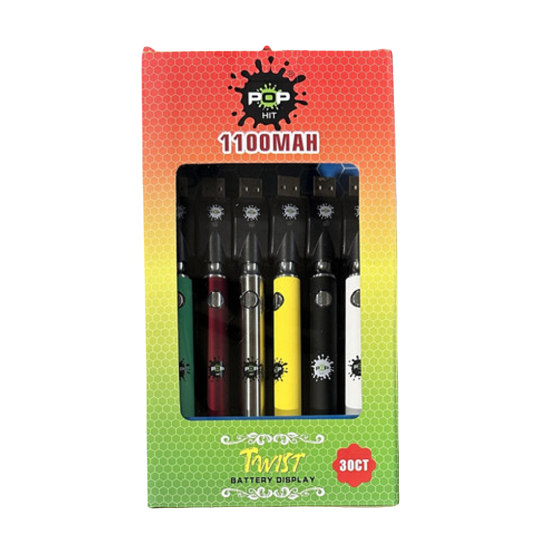 Pop Hit 1100Mah Batteries 30CT - 2433