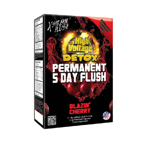 High Voltage DBL Flush Detox - Blazin Cherry - 5882