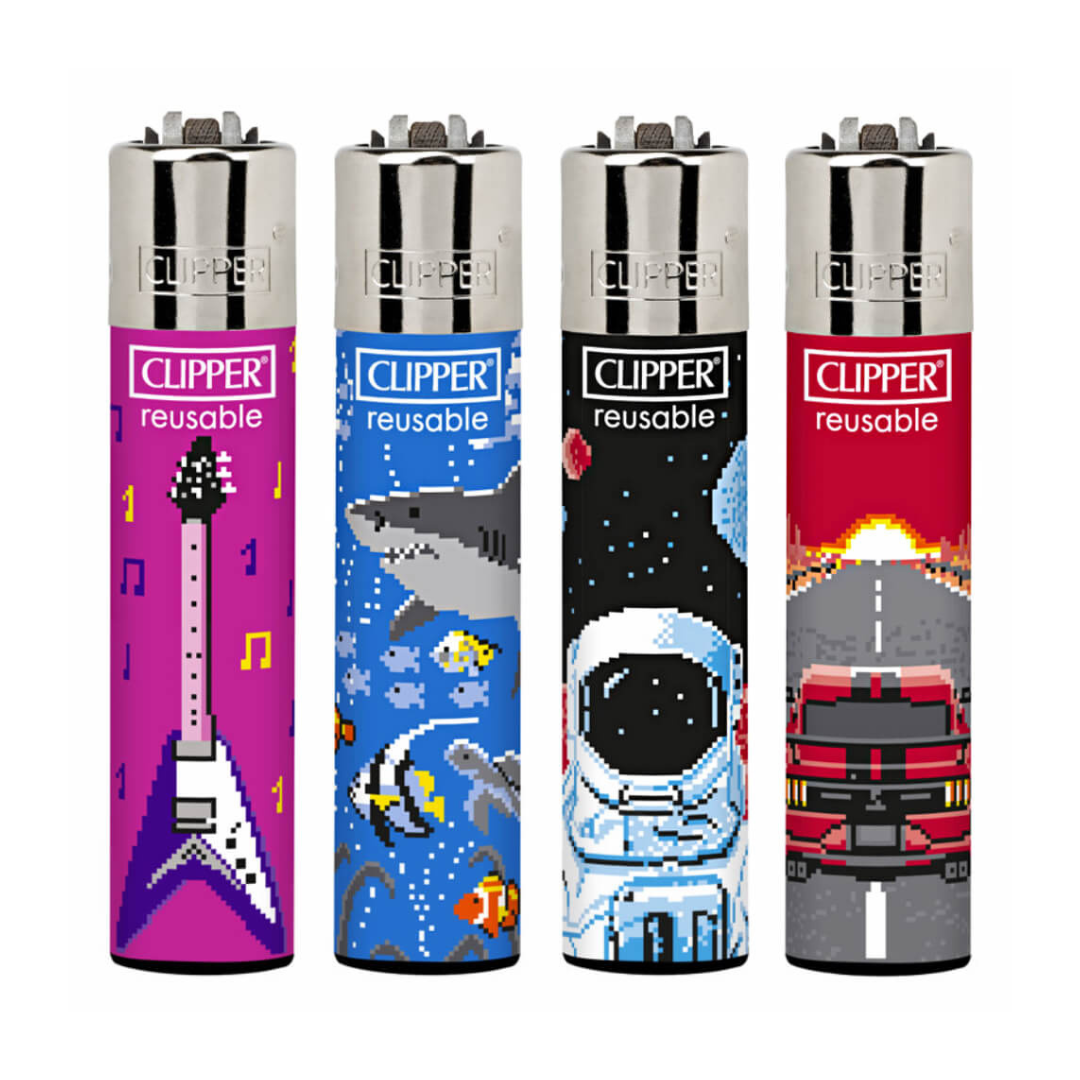 Clipper Flint Lighter Display 48CT - Next Screen - 5953