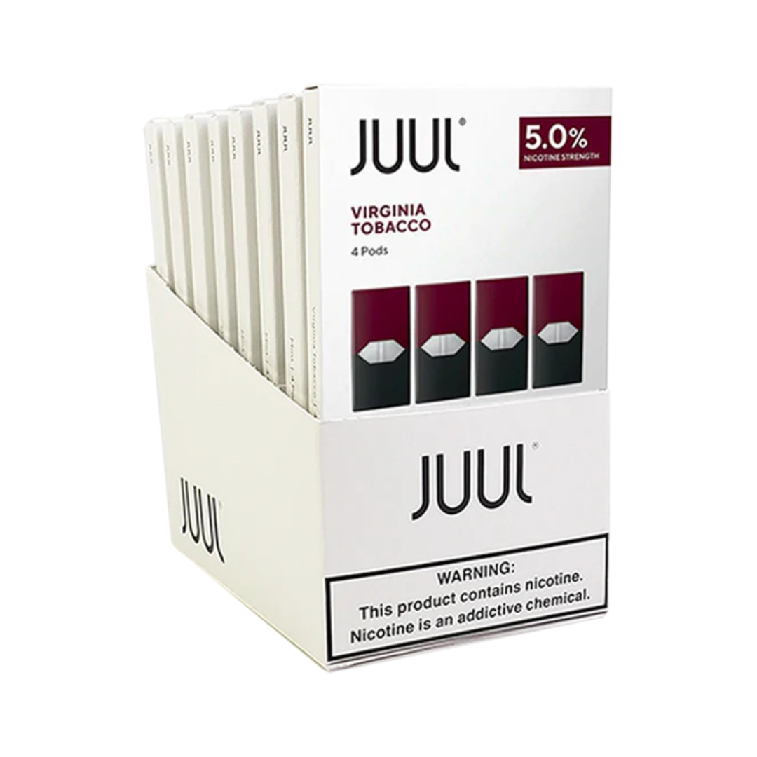 JUUL PODS 4POD VIRG TOB 5% 8CT - 6013